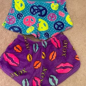 Fuzzy PJ Shorts (A 2-in-1 deal!)